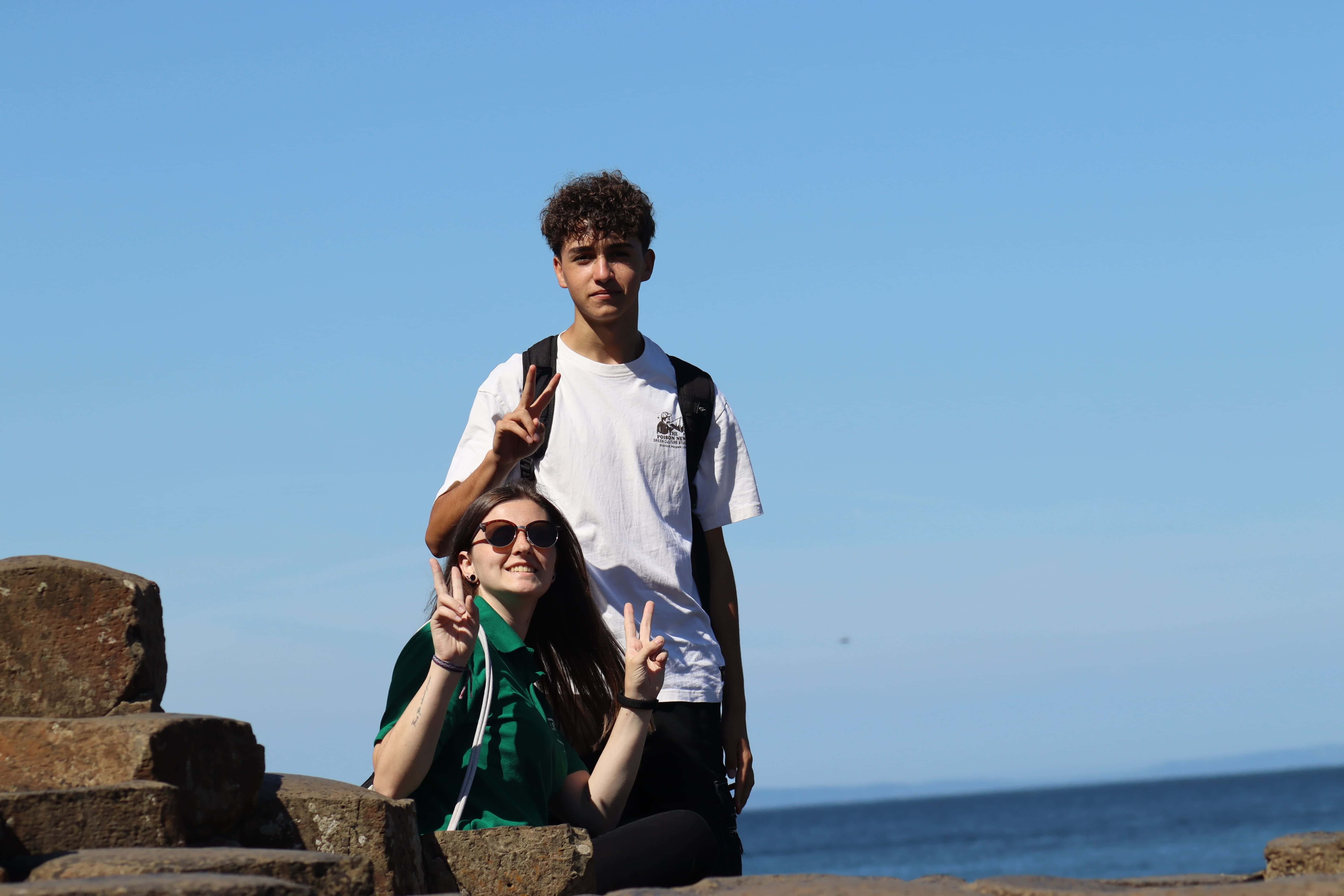 Students on a Foyle trip