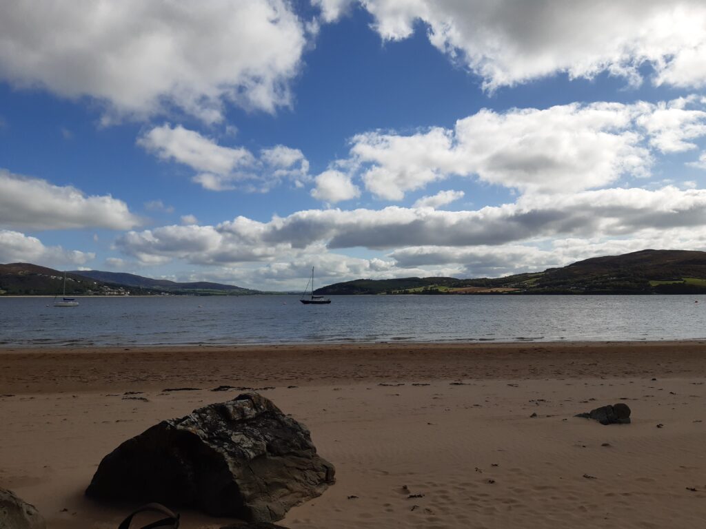 beach view of rathmullan, county donegal