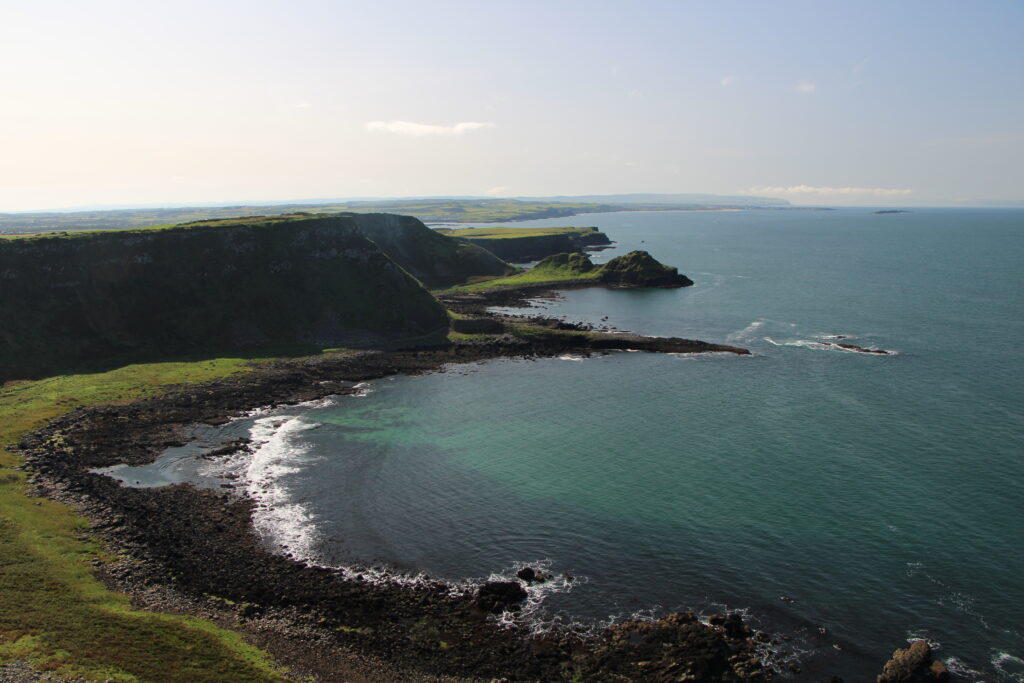 causeway coast on a sunny day